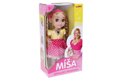 Zpívající panenka Míša Růžičková 33 cm