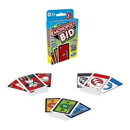 Karetní hra Monopoly Bid - větší bere