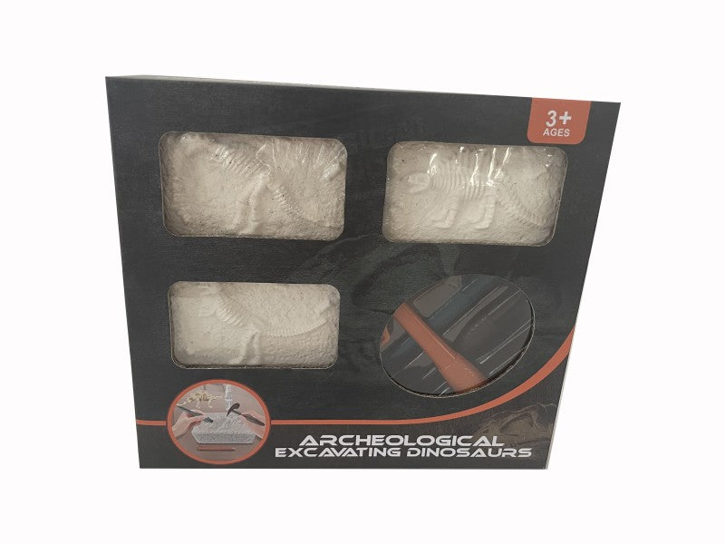 Archeologický set - dinosauři -Spinosaurus / Tyrannosaurus Rex / Signal Raptor