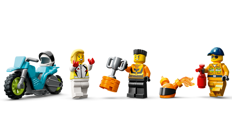 LEGO® City 60357 Tahač s ohnivými kruhy