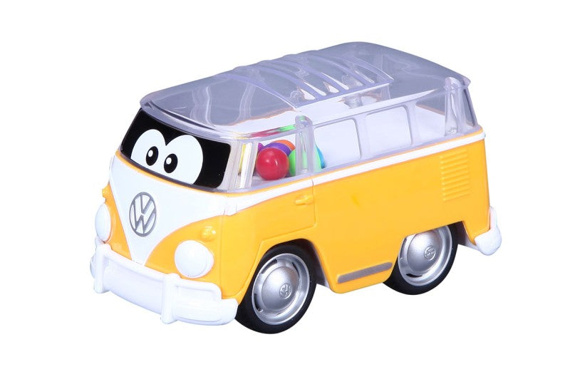 Autobus Volkswagen žlutý
