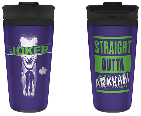 Hrnek cestovní  Joker (Straight outta Gotham), 450 ml