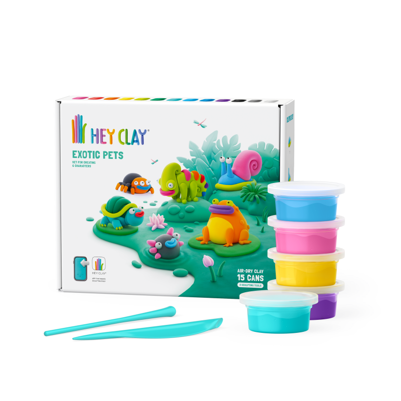 Hey Clay exotické zvířáta