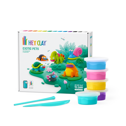 Hey Clay exotické zvířáta
