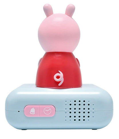 Lexibook budík Prasátko Peppa se svítící figurkou