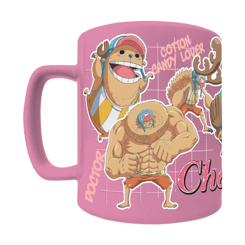 One Piece hrnek s návlekem (Chopper)