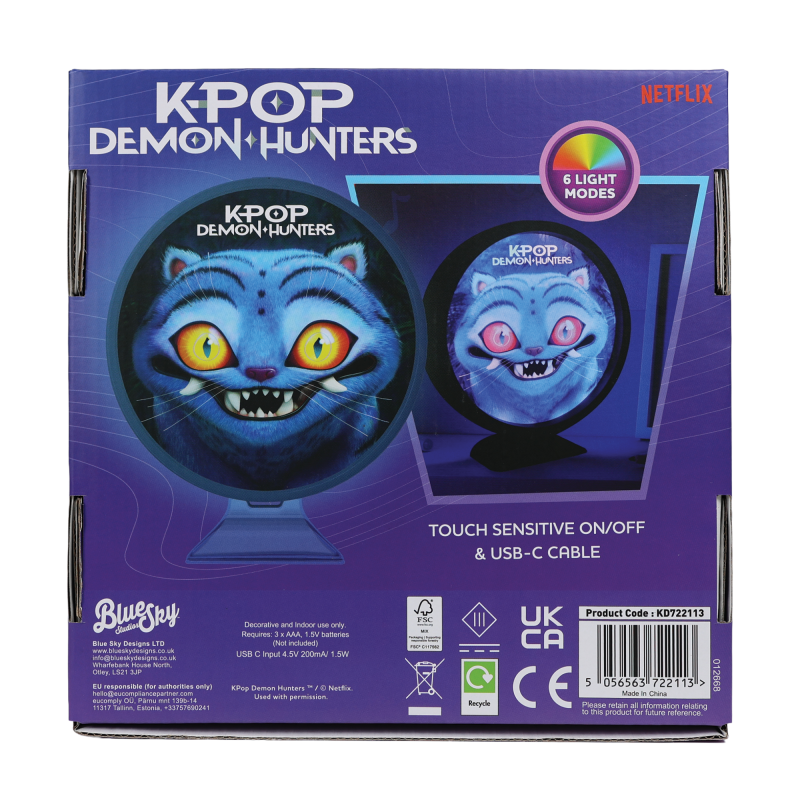 K-pop Demon Hunters světlo měnící (Derpy)