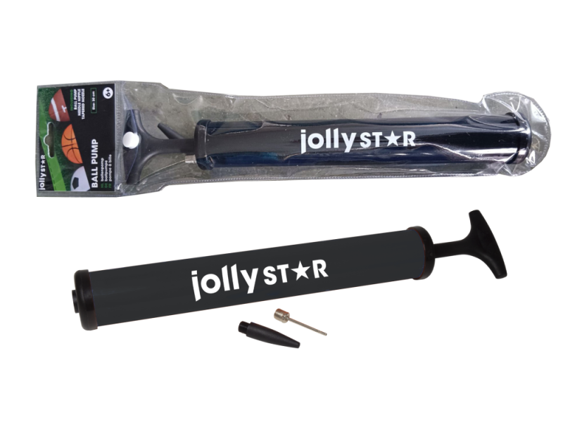 Ruční pumpička na míče JollyStar modrá