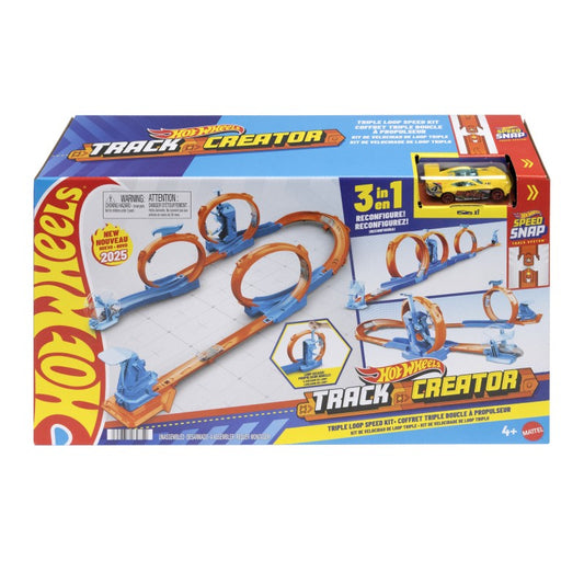 Hot Wheels track Creator dráha trojitá smyčka