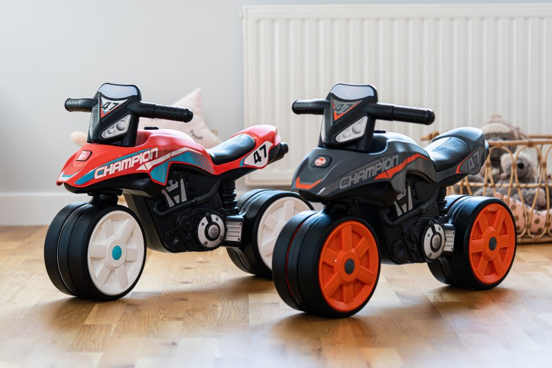Odrážedlo Racing team červené