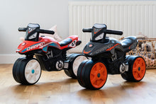 Odrážedlo Racing team červené