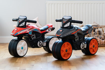 Odrážedlo Racing team červené