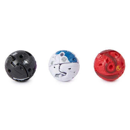 Bakugan 5 balení speciální útok s6 Hammerhead, Titanium Dragonoid, Nillious