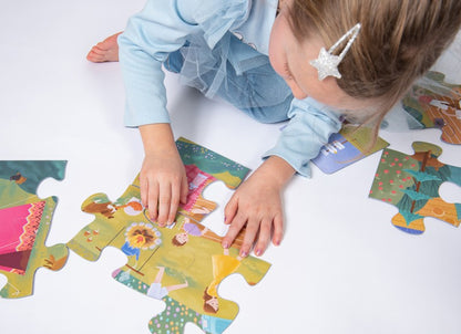 KukiKuk - Véééliké puzzle Na výletě