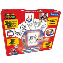 Lexibook kreslící projektor Super Mario se šablonami a razítky
