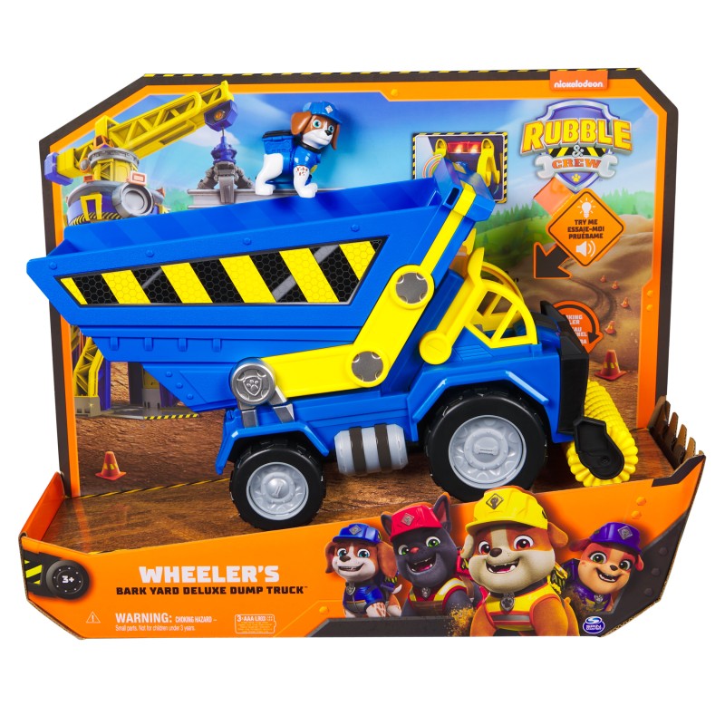 Rubble & Crew interaktivní vozidlo se zvuky Wheeler
