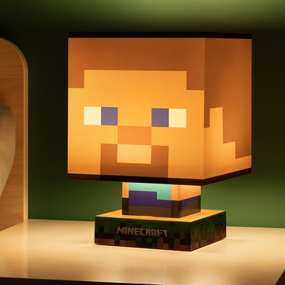 Minecraft Steve Icon Lamp