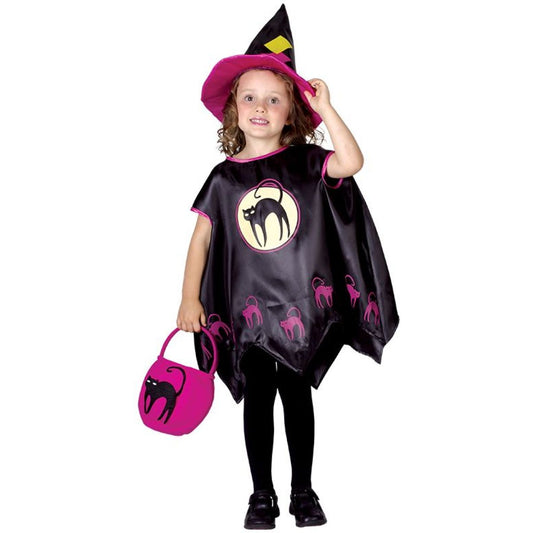 Kostým čarodějnice 92-104 cm