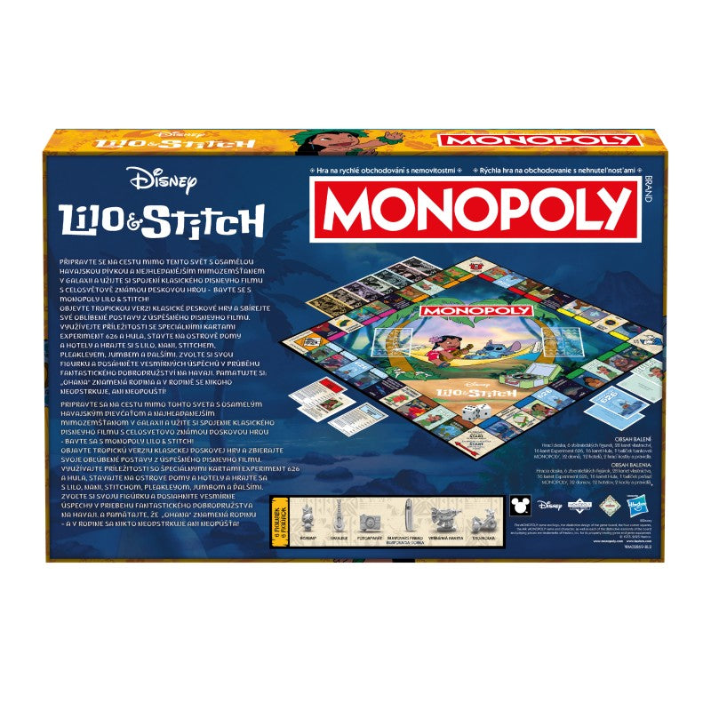 Společenská hra Monopoly Lilo and Stitch
