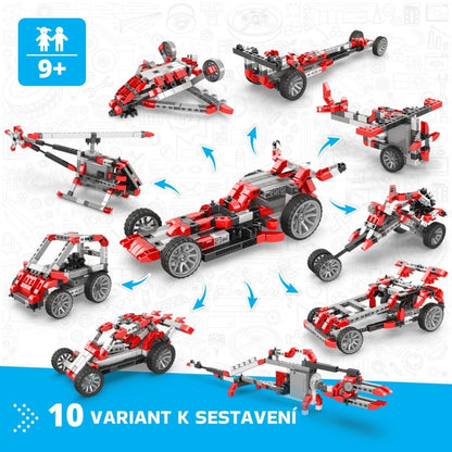 Engino Inventor Závodní auto 10 modelů s motorkem