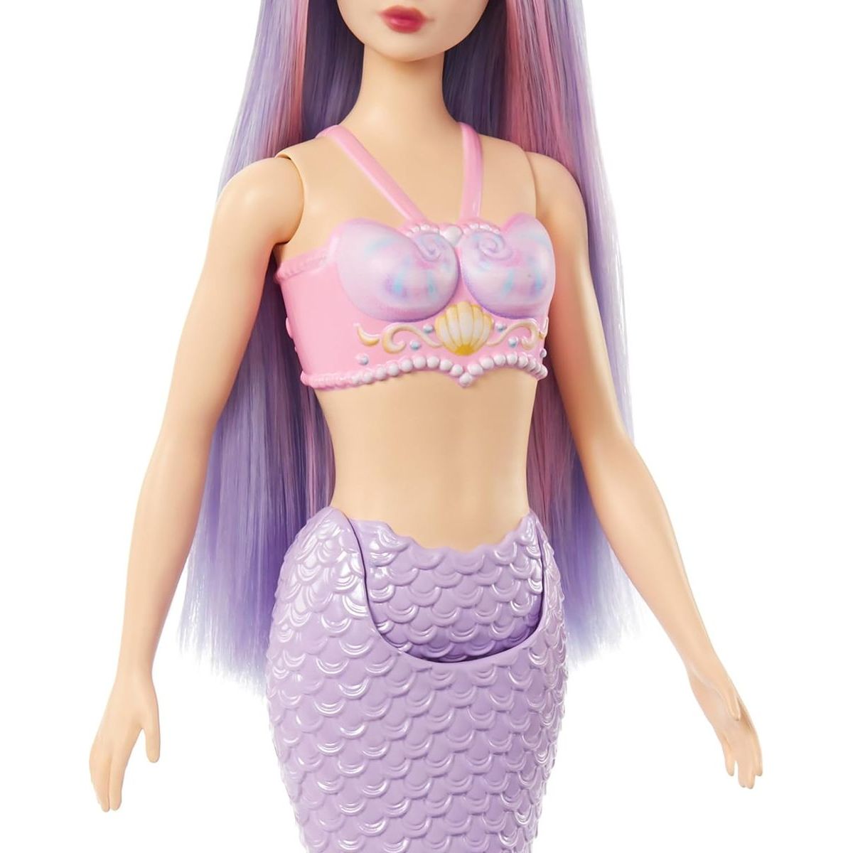 Barbie pohádková mořská panna fialová