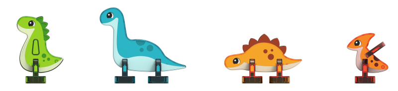 Geomag Magnetic Tiles Dino