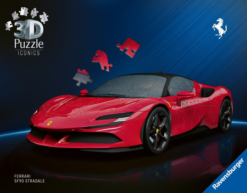 Puzzle 3D Iconics: Ferrari SF90 Stradale