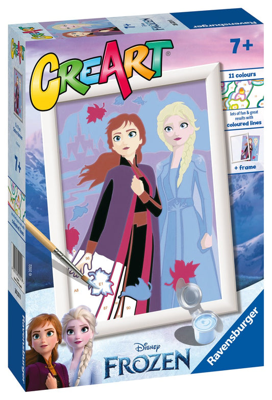 Malování podle čísel CreArt Disney: Ledové království: Sestr