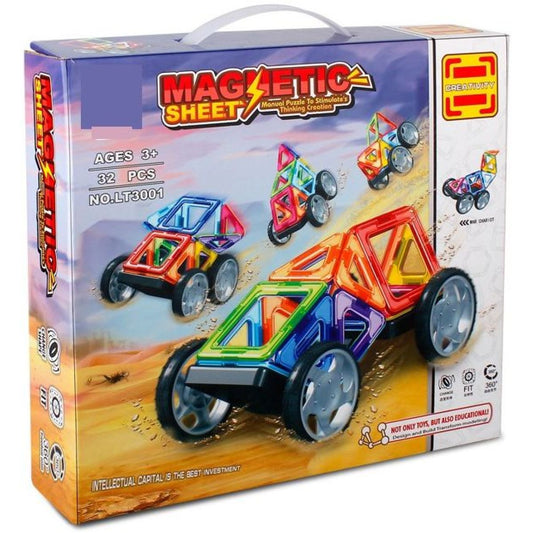 Magnetická stavebnice 32 ks