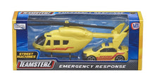 Teamsterz helikoptéra a autíčko hasiči