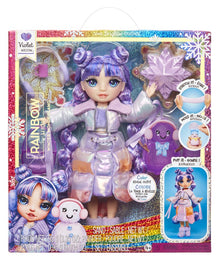 Rainbow High Zimní fashion panenka - Violet