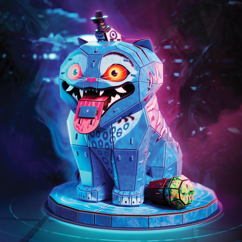 K-Pop Demon Hunters – 3D puzzle tygr Derpy