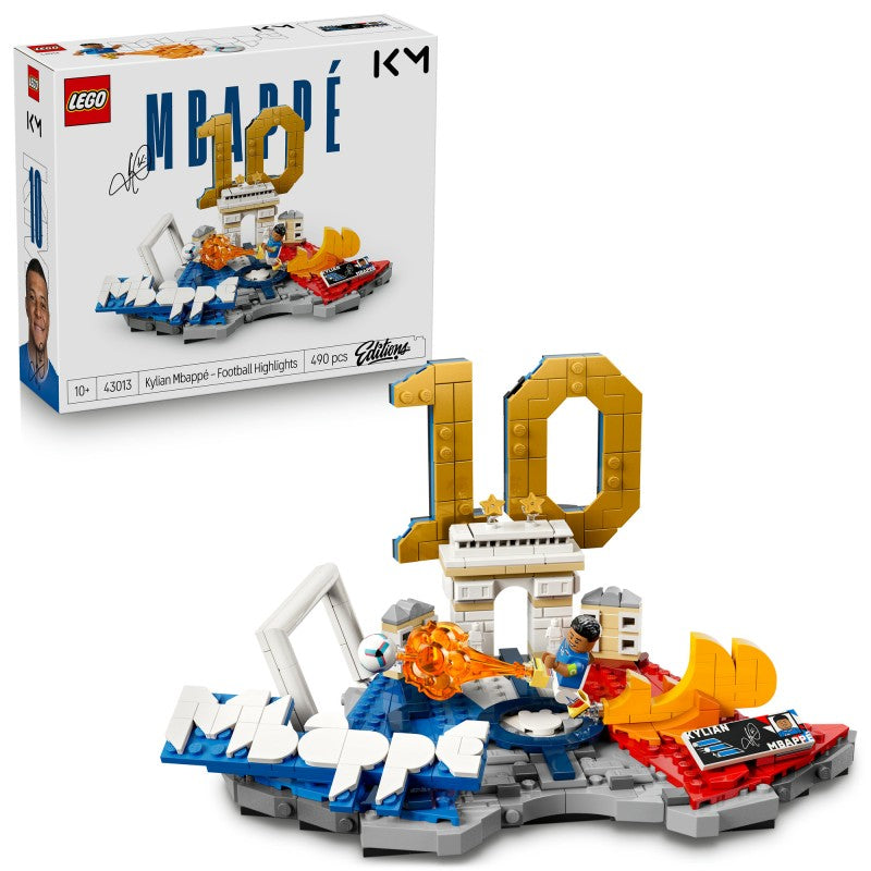 LEGO® Editions 43013 Kylian Mbappé - Hvězdné momenty fotbalu