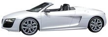 SIKU Super - Audi A8 Spyder zelený