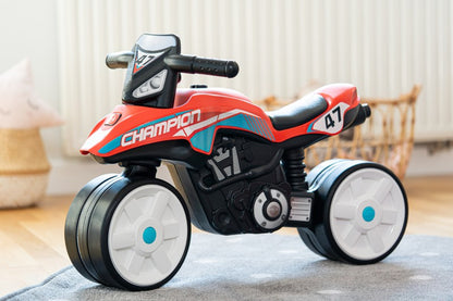 Odrážedlo Racing team červené