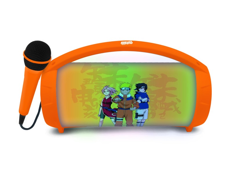Lexibook bluetooth reproduktor Naruto s mikrofonem svítící