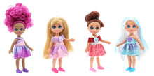 Dreameez mini princezna v kornoutku černé vlásky