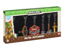 Minecraft kovový přívěšek 6 pack Deluxe Box