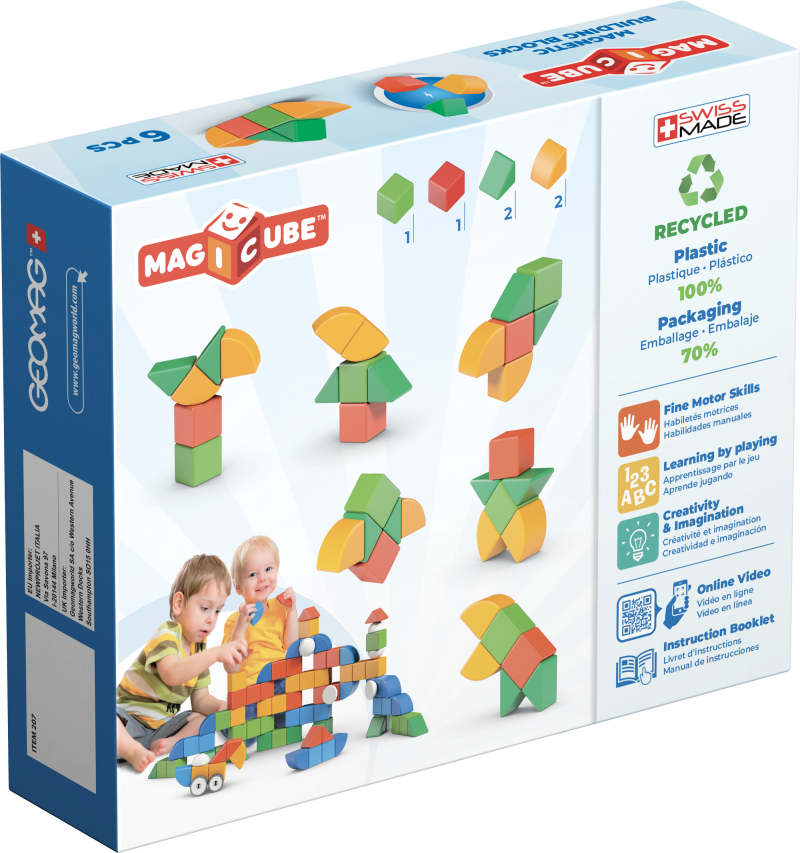 Geomag Magicube Shapes 6 dílků