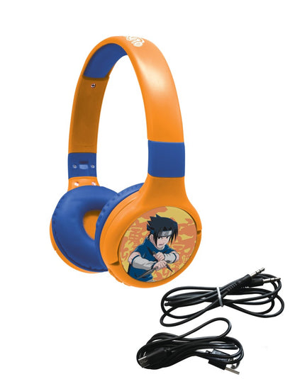 Lexibook 2v1 bluetooth skládací sluchátka Naruto s limitem hlasitosti