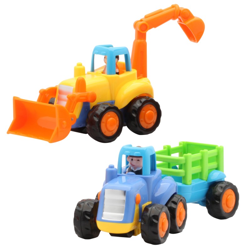 Traktor s valníkem/nakladač 4x4 Junior