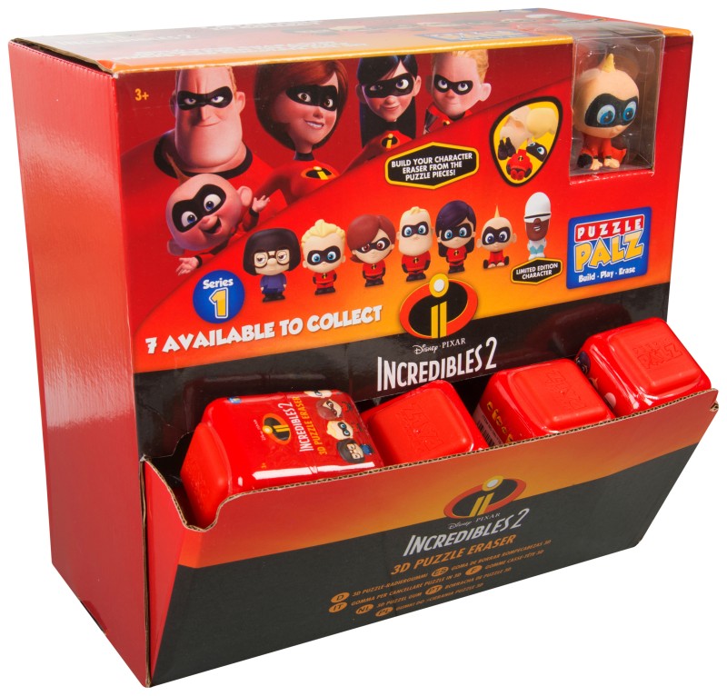 Školní guma 3D Puzzle Úžasňákovi 2
