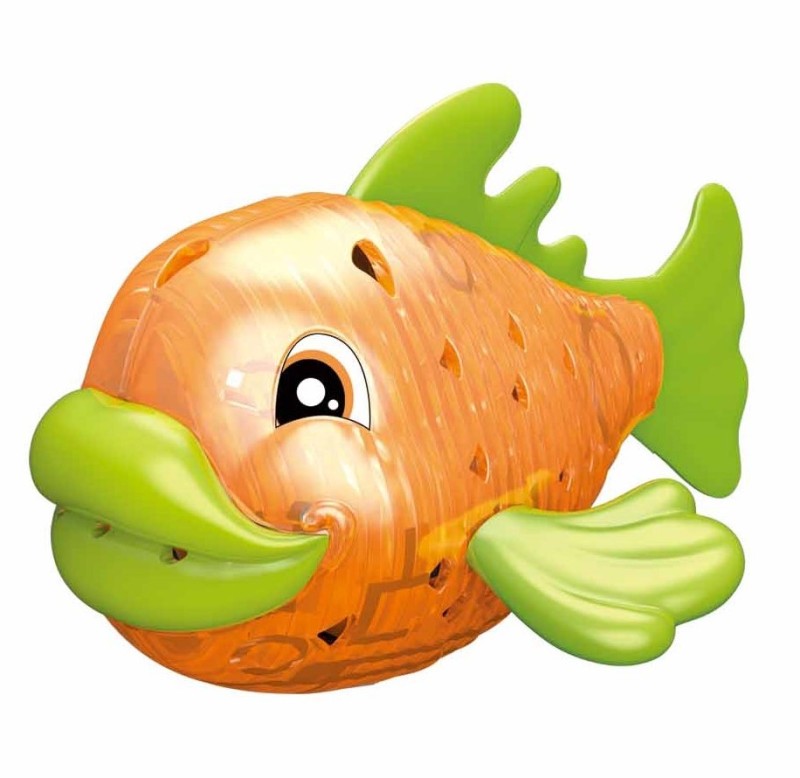 Potápěcí ryba se světlem modrá
