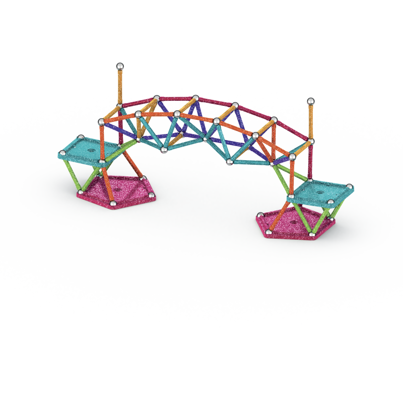 Geomag Glitter 142 dílků
