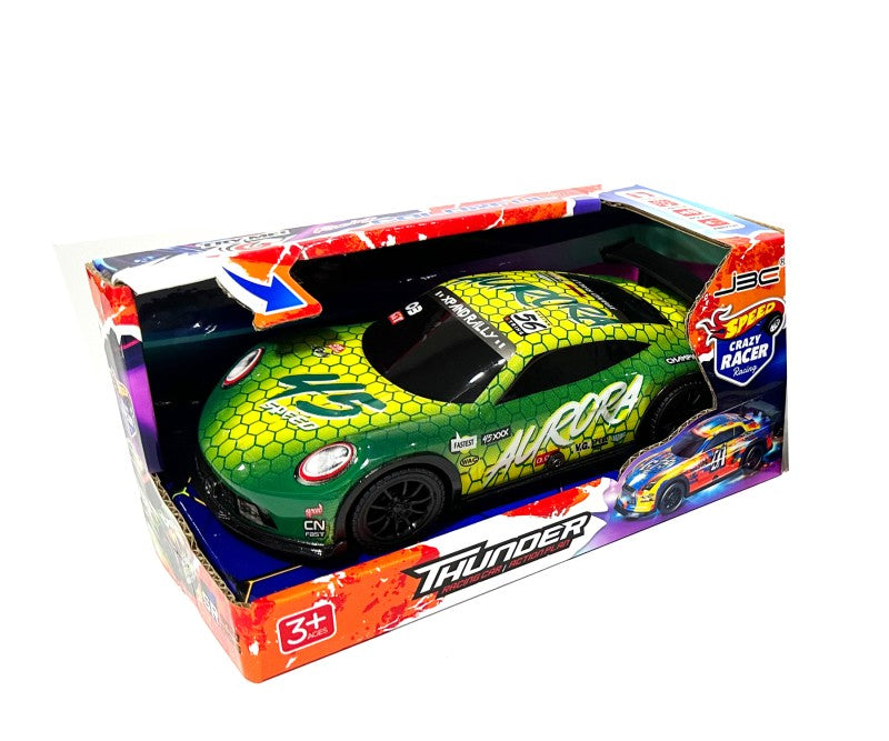 Auto Aurora 1:20 na setrvačník zelené