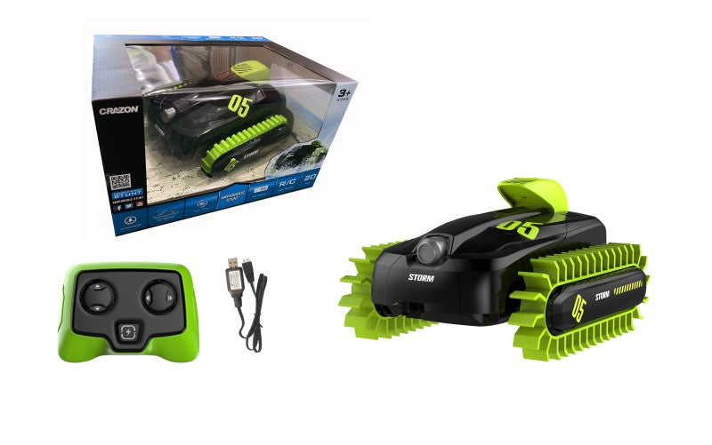 RC obojživelník 2.4G zelené