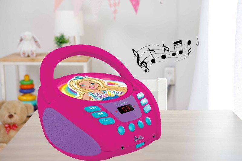 Lexibook CD přehrávač Barbie
