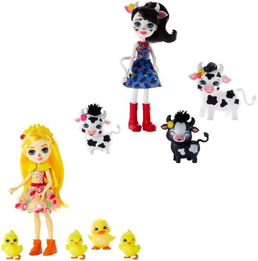 Enchantimals rodinka žlutá kuřátka