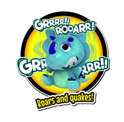Dinosaurus ve vajíčku Roarasaurus