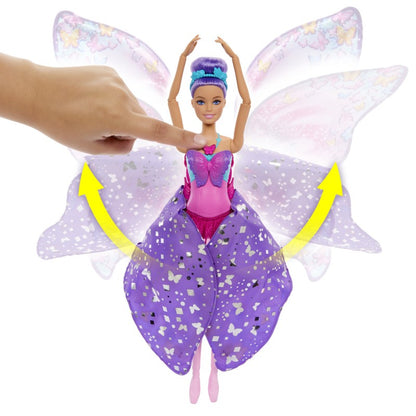 Barbie tanečnice s motýlími křídly